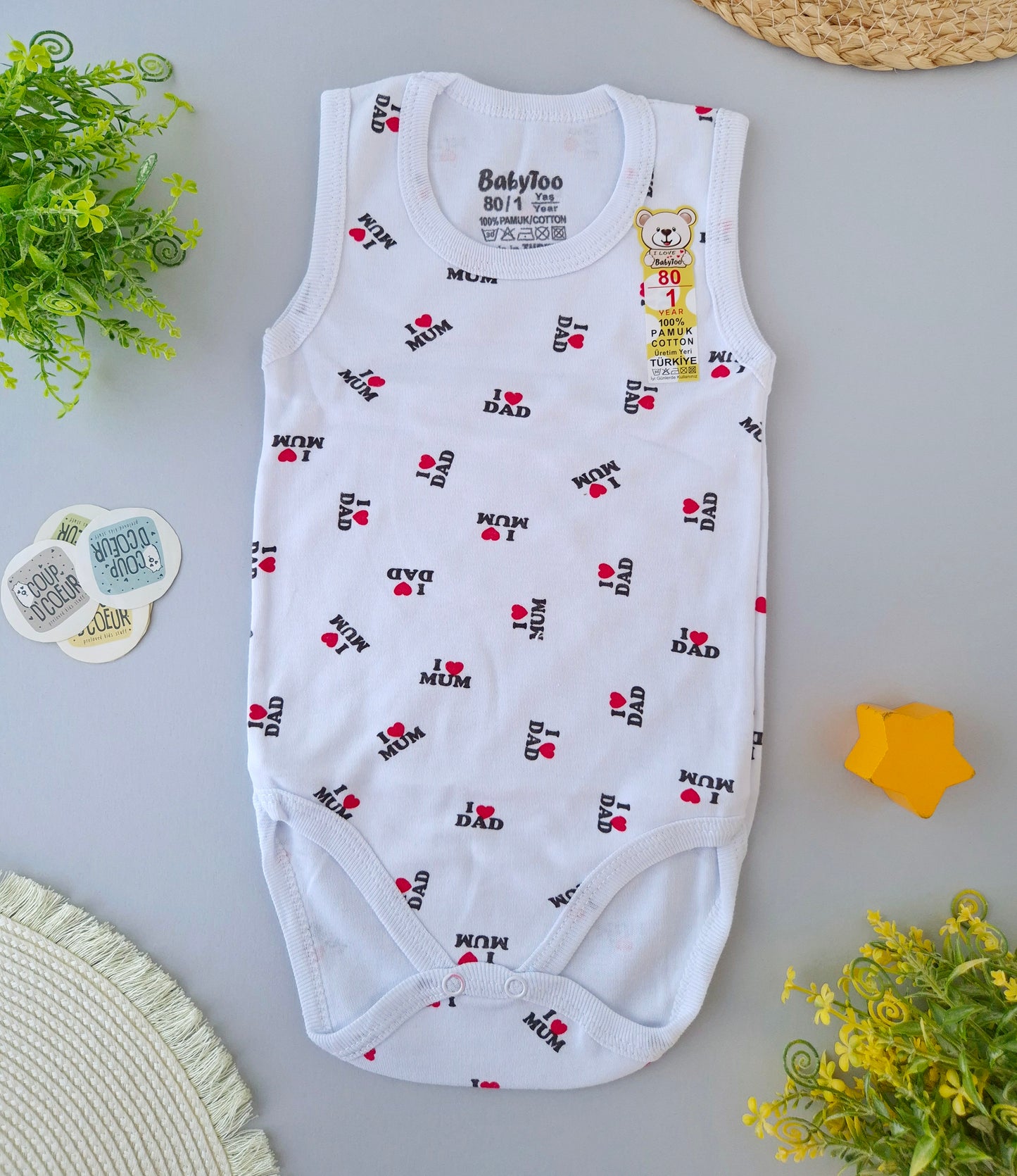 Mom & Dad Love Bodysuit