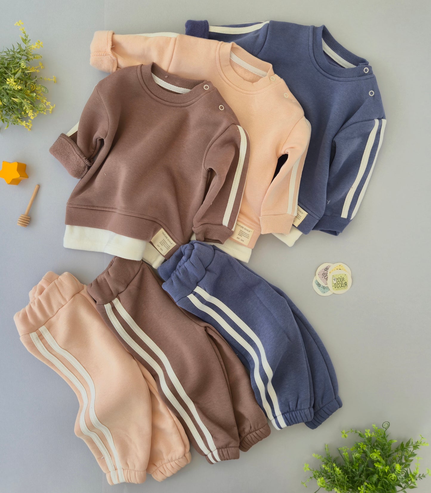 Ready to go set- fleece inside