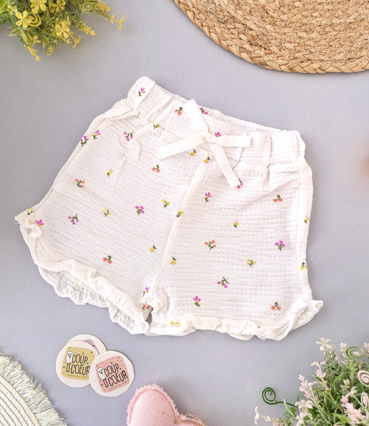 Flora Ruffled Shorts