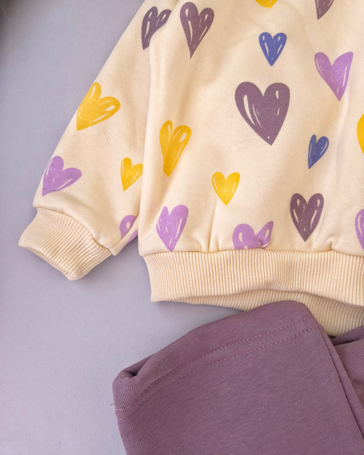 Hearts Parade Set - Fleece Inside
