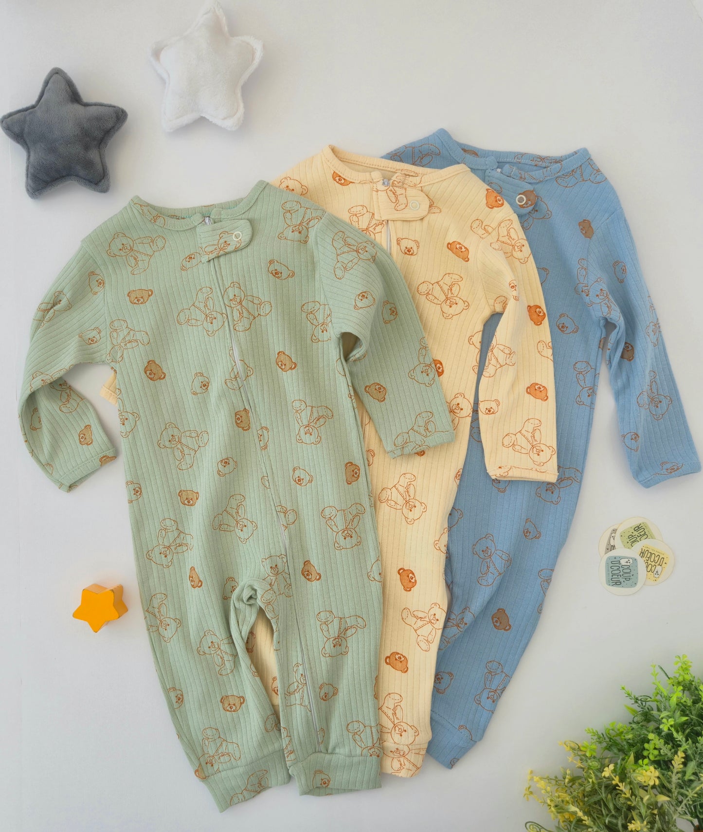 Bear Overall- open legs