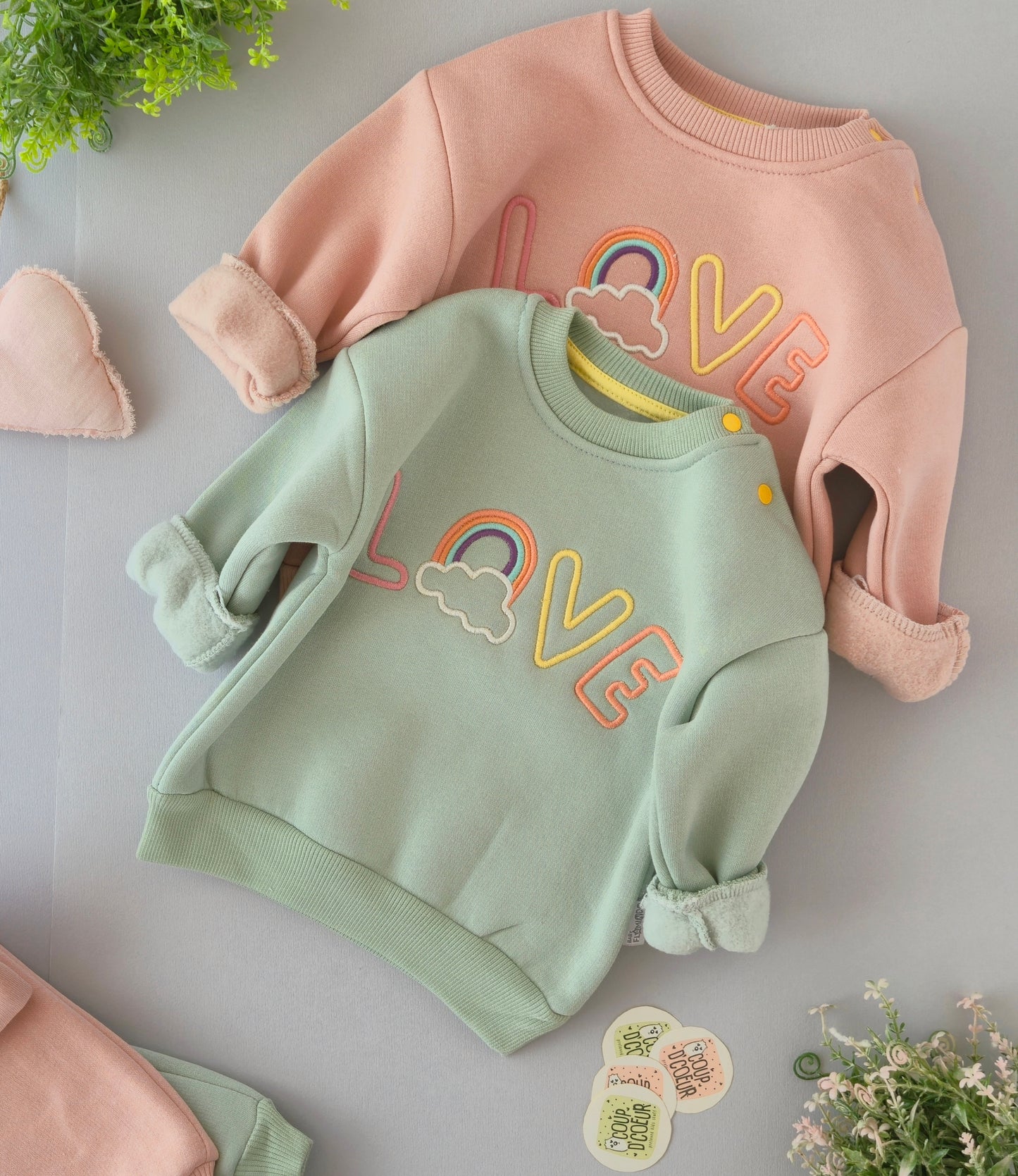 Love Sweater-Fleece Inside