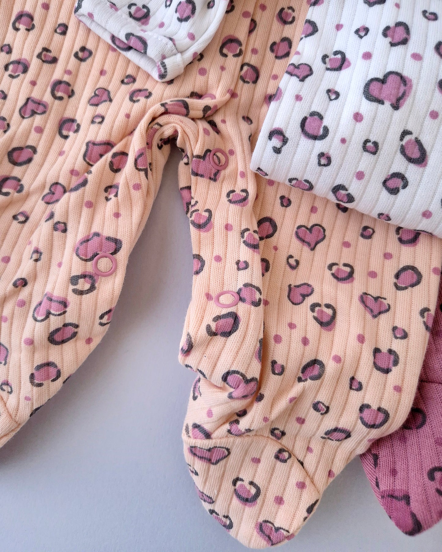 Heart Leopard Overall