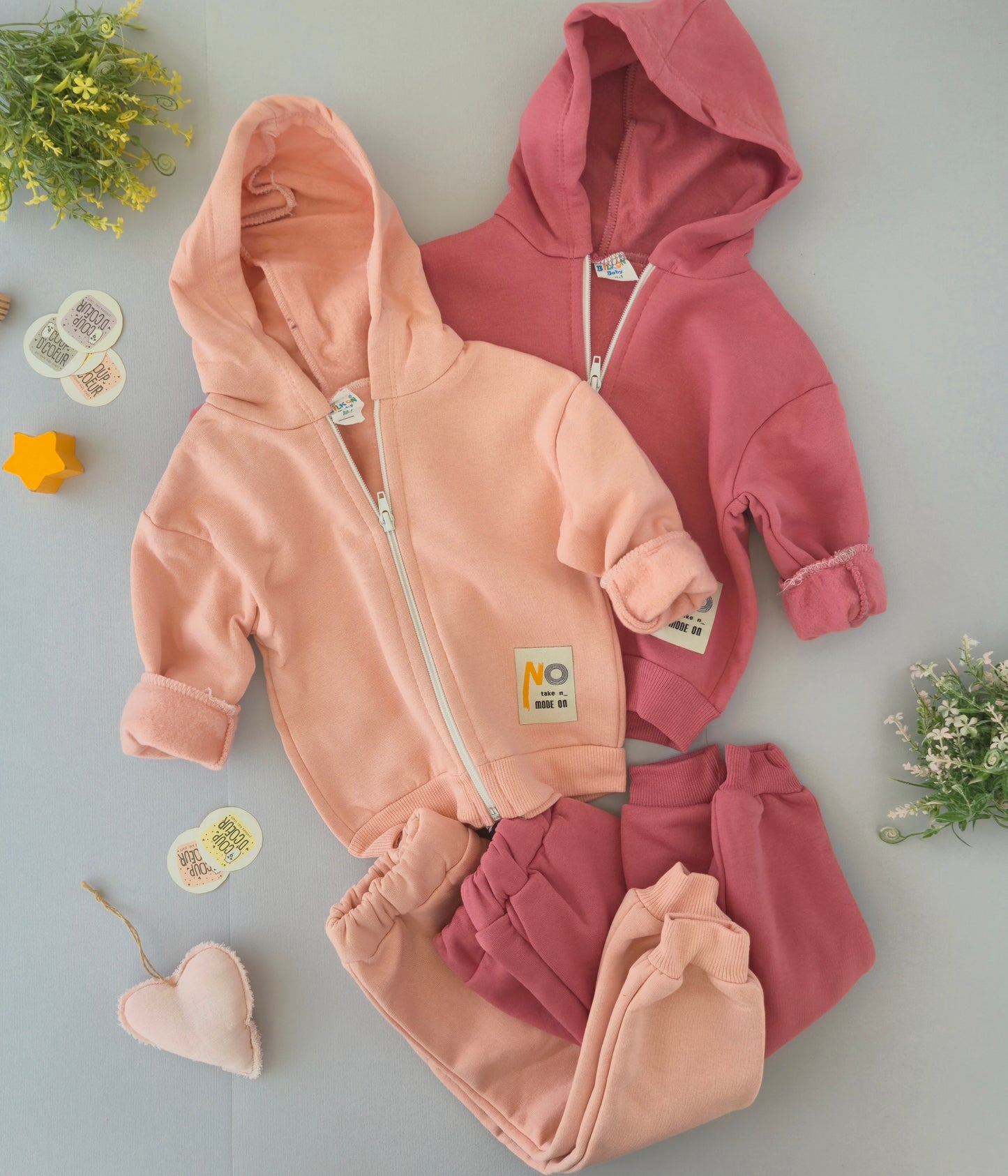 Lets Roll Set- fleece inside