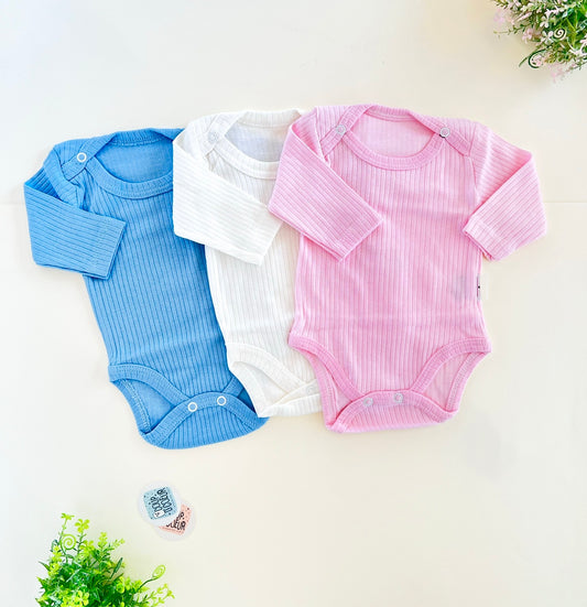 Long sleeve bodysuits-cotton