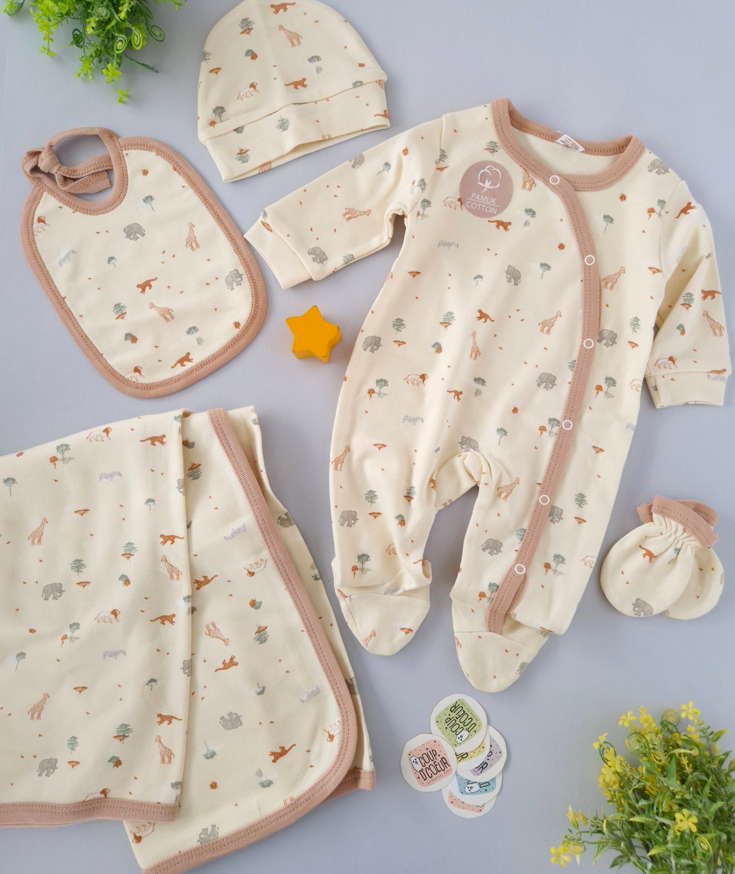 Animal Set- cotton 5 pcs