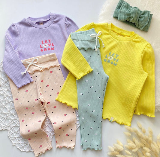 Let Love Grown Set-2 pieces cotton