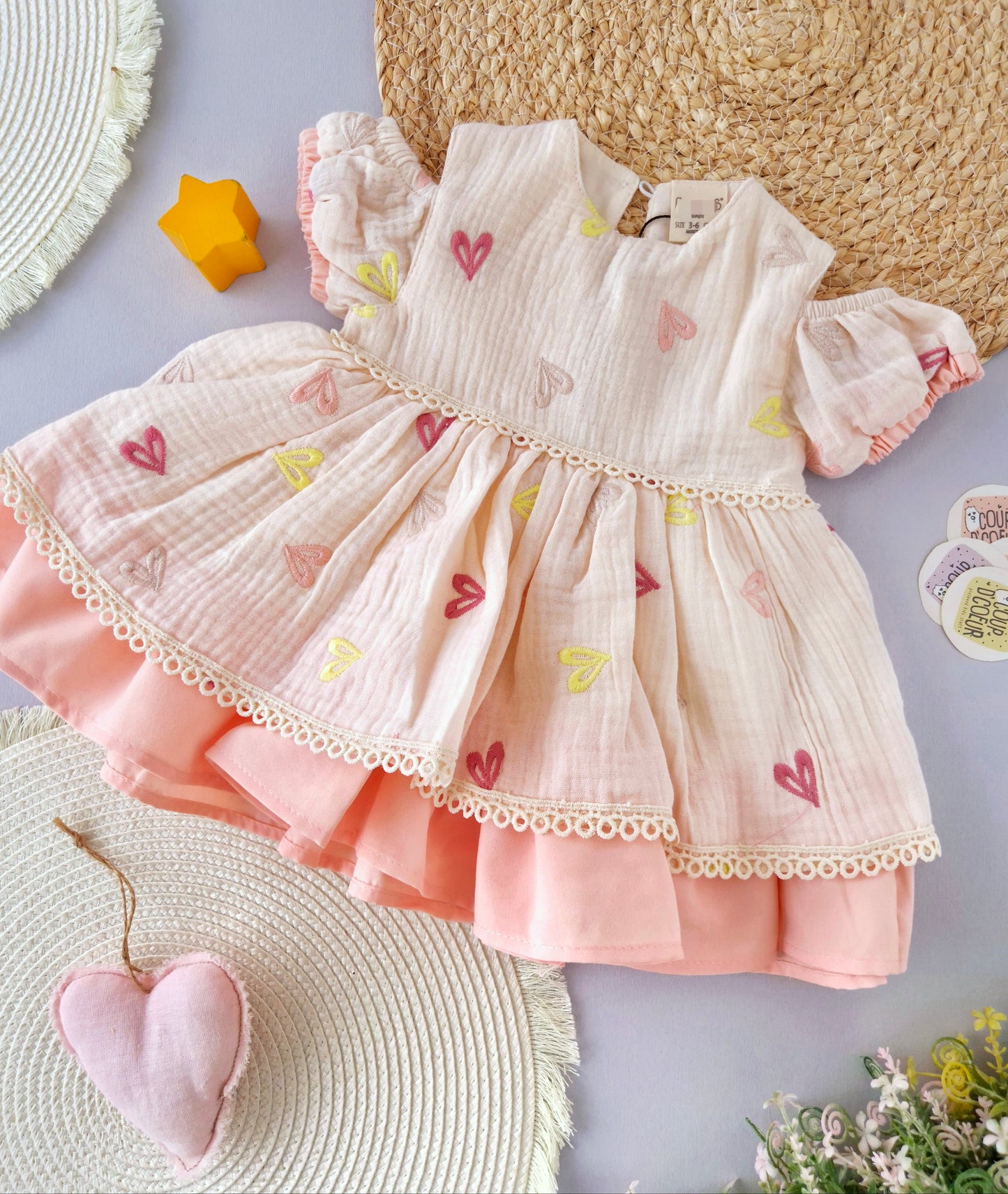 Love Note Cream Dress