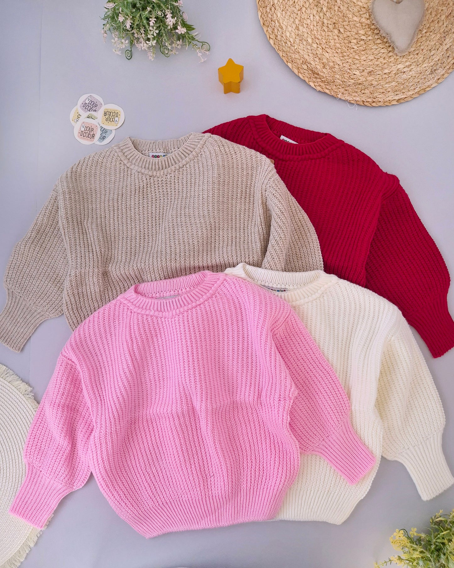 Sweet Cloud Knit- Oversized Look