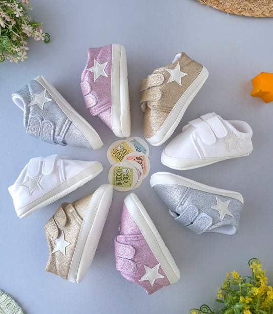 Little Star Glitter Soft Shoes