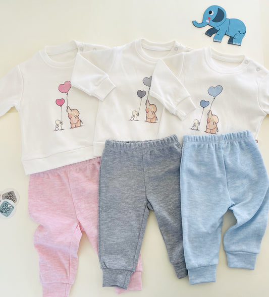 Elephant Set- Cotton