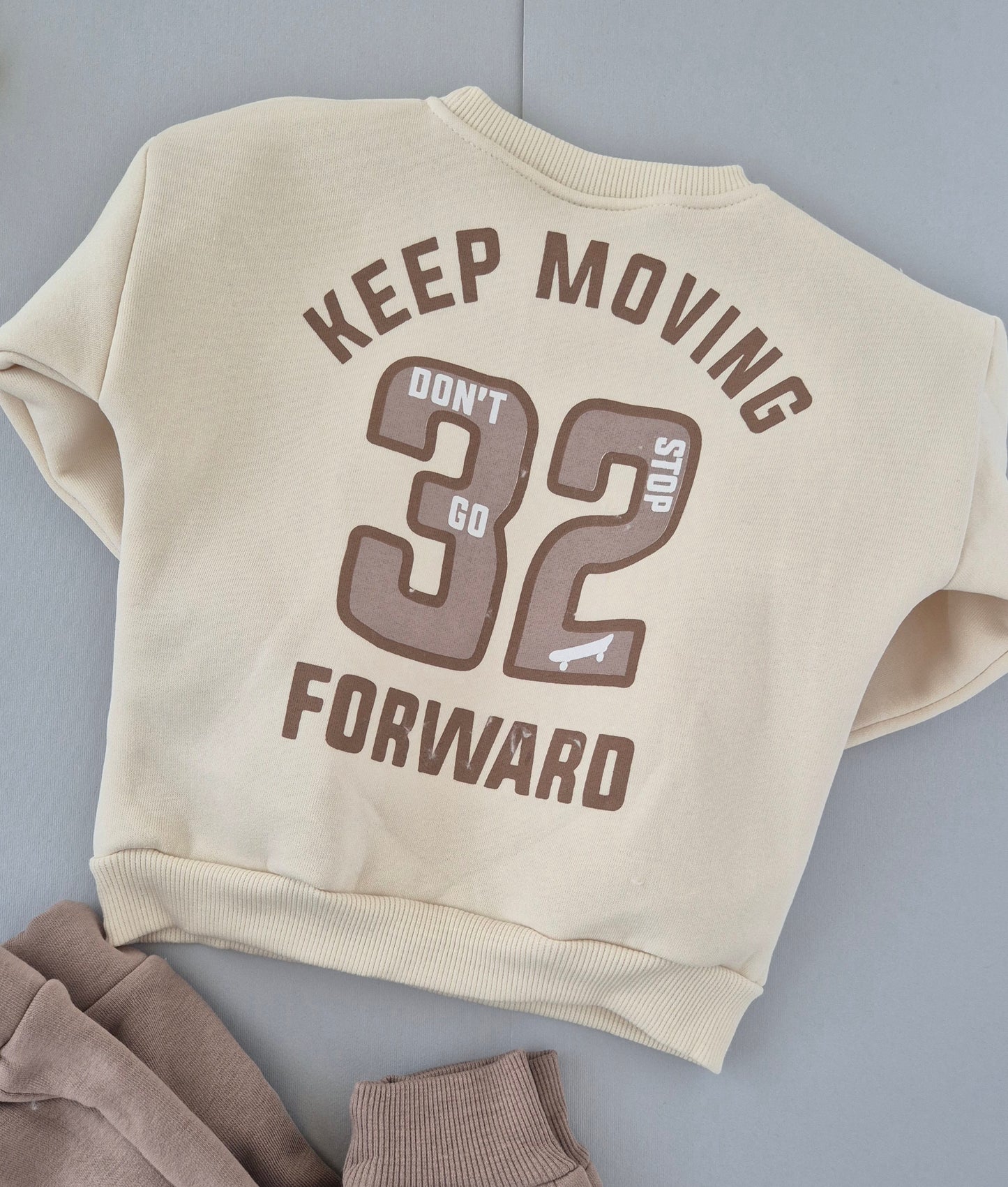 Keep moving set- fleece inside