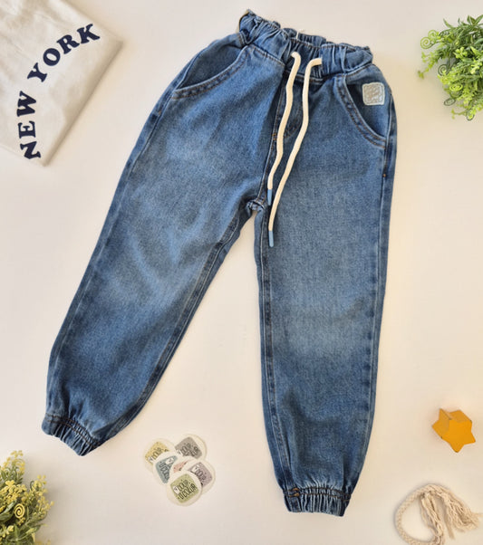 Jogger Denim-Blue