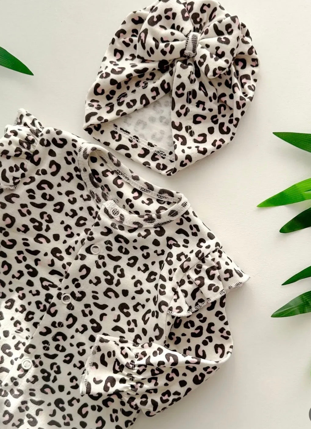 Bella Bloom Leopard Overall