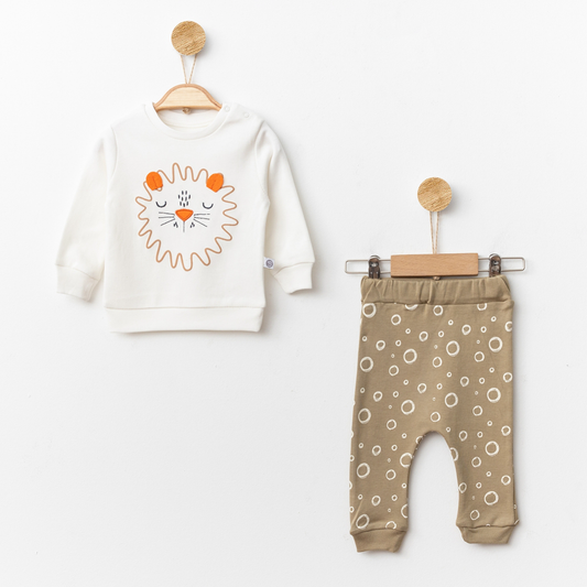 Lion Set - 2 pieces cotton