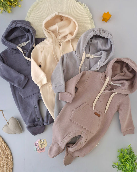 Pocket Full Of Hugs Overall-Fleece inside