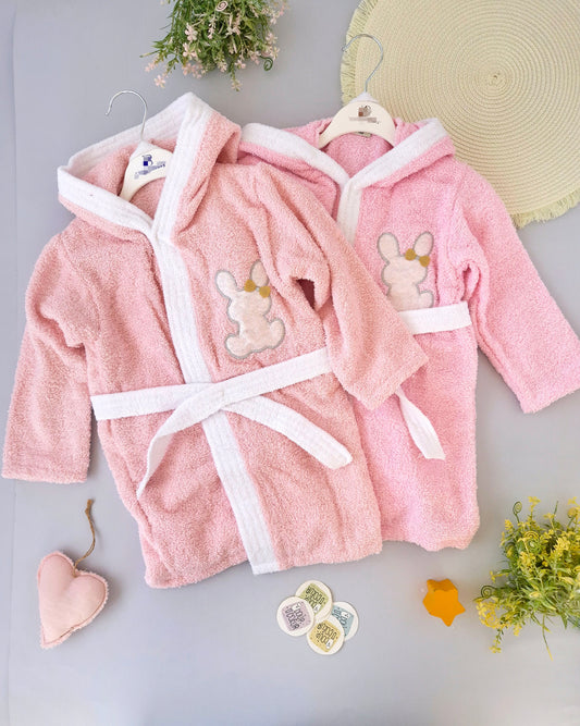 Little Bunny Hooded Bathrobe