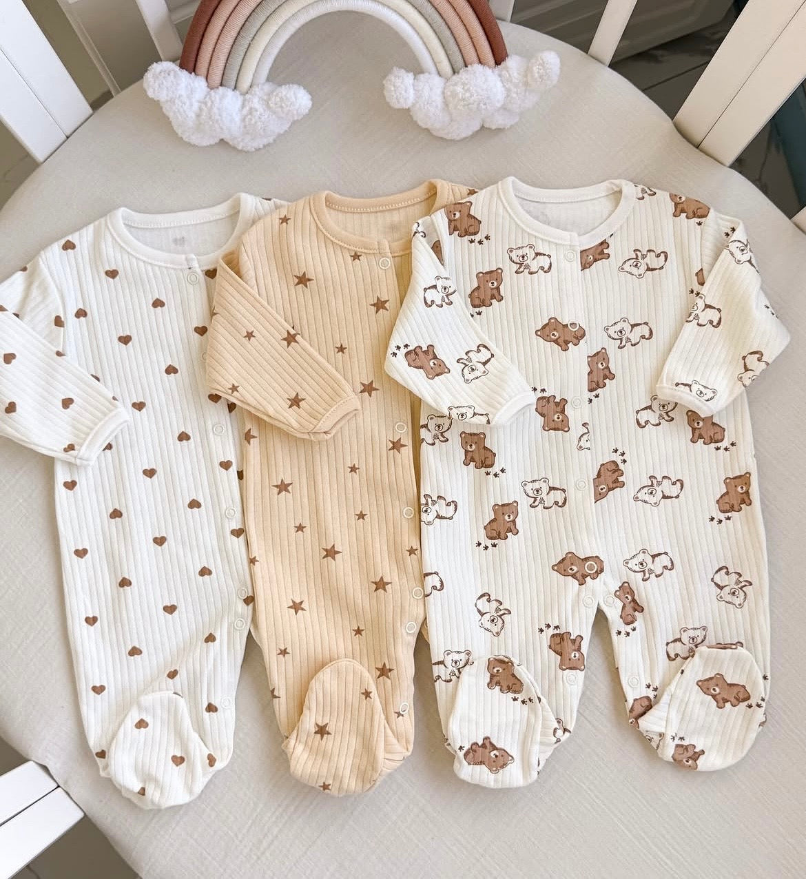 The Honey Ribbed Overall