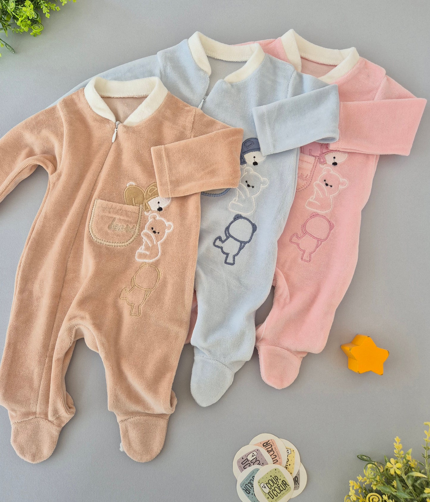 Bear Overall Velvet