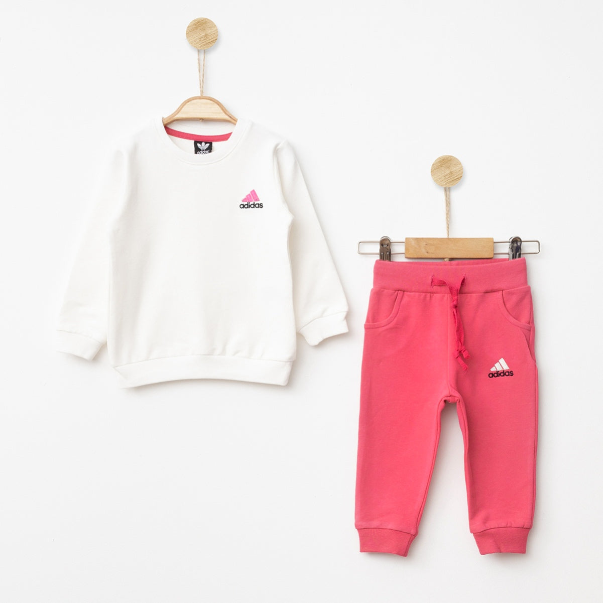 Sporty Set Fuchsia - Cotton