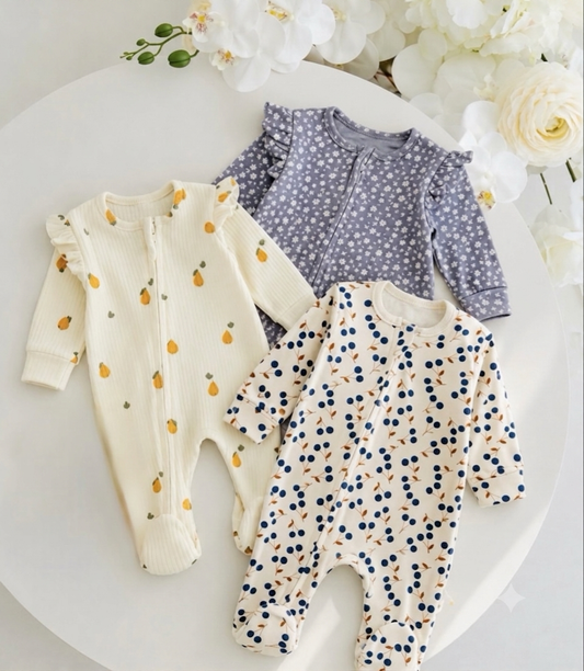 Fruit & Floral Overalls