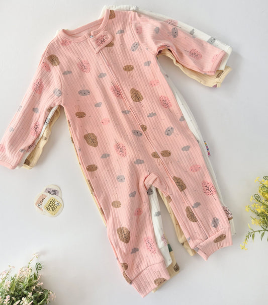 Lovely overall- open legs cotton