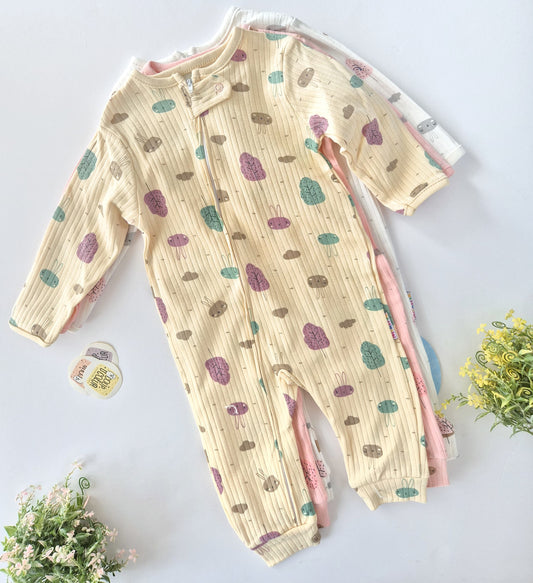 Lovely overall- open legs cotton
