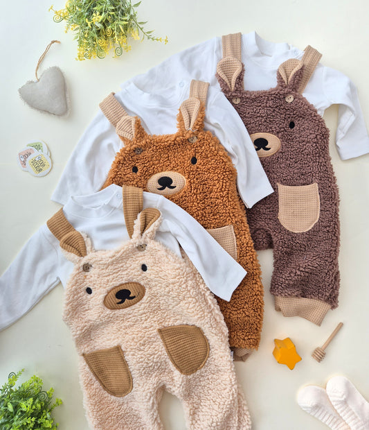 Bear Jumpsuit- 2 pcs