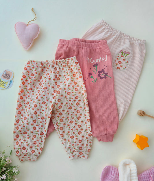 Floral Pants- Cotton