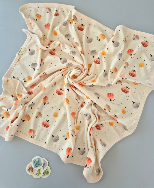 Pumpkin Cotton Blanket