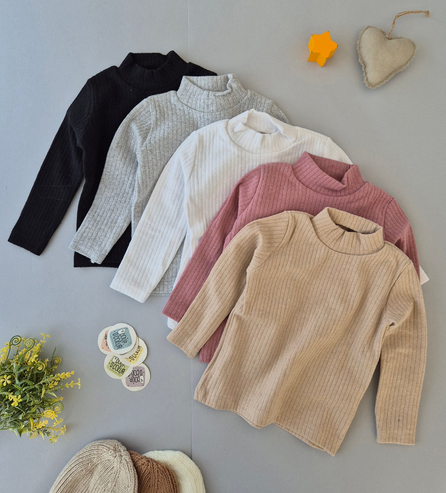 Wintery Basic Top(size fits smaller)