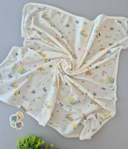 Animal Cotton Blanket