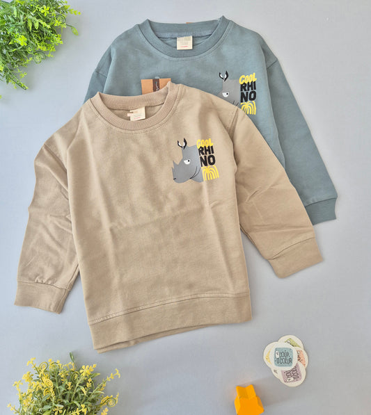 Rhino Sweater- Cotton