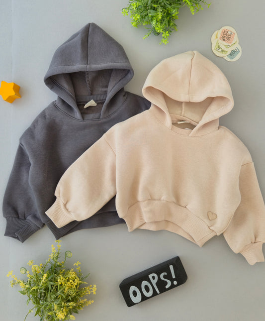 Sweater Weather(semi cropped)- Fleece Inside