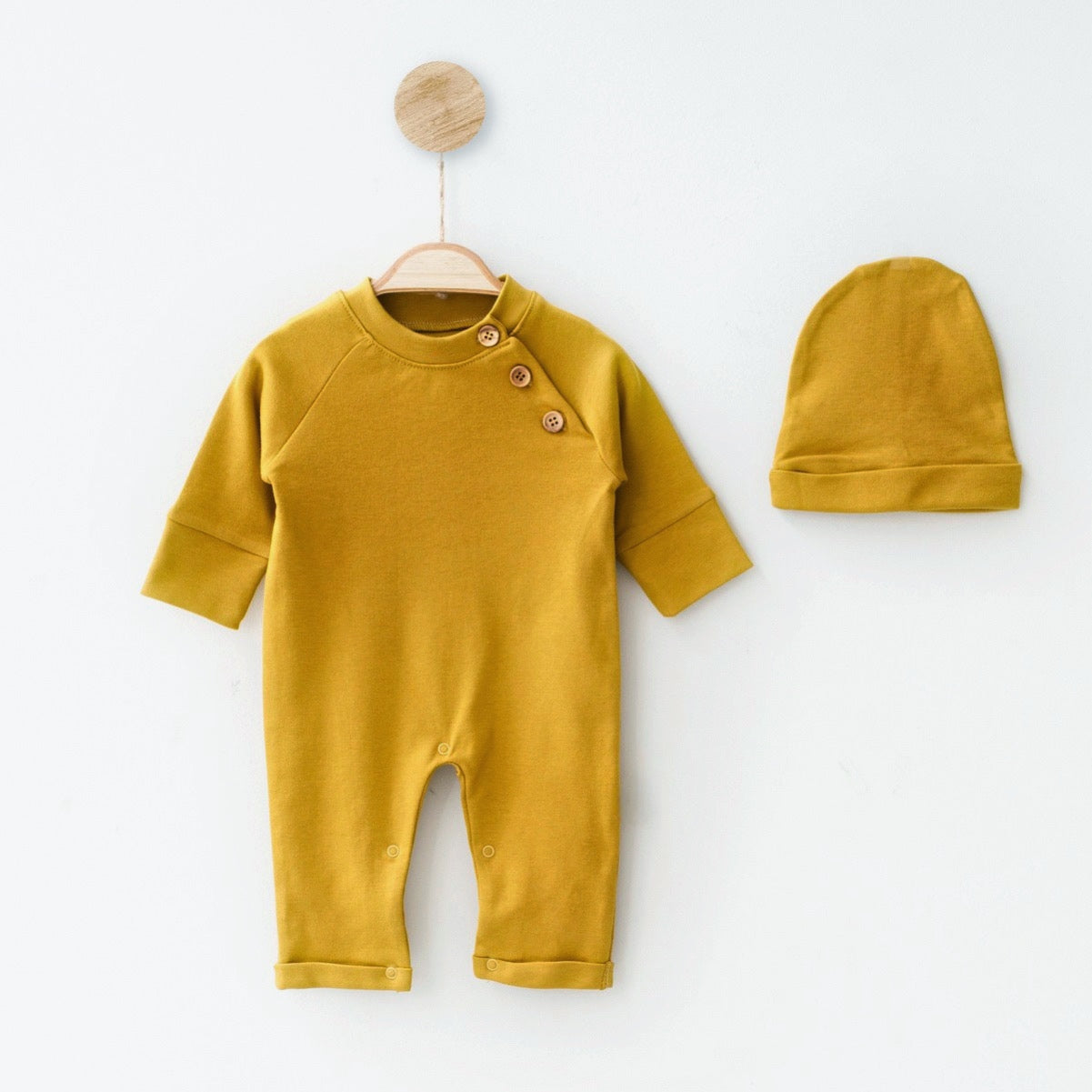 Cotton Overall - Mustard