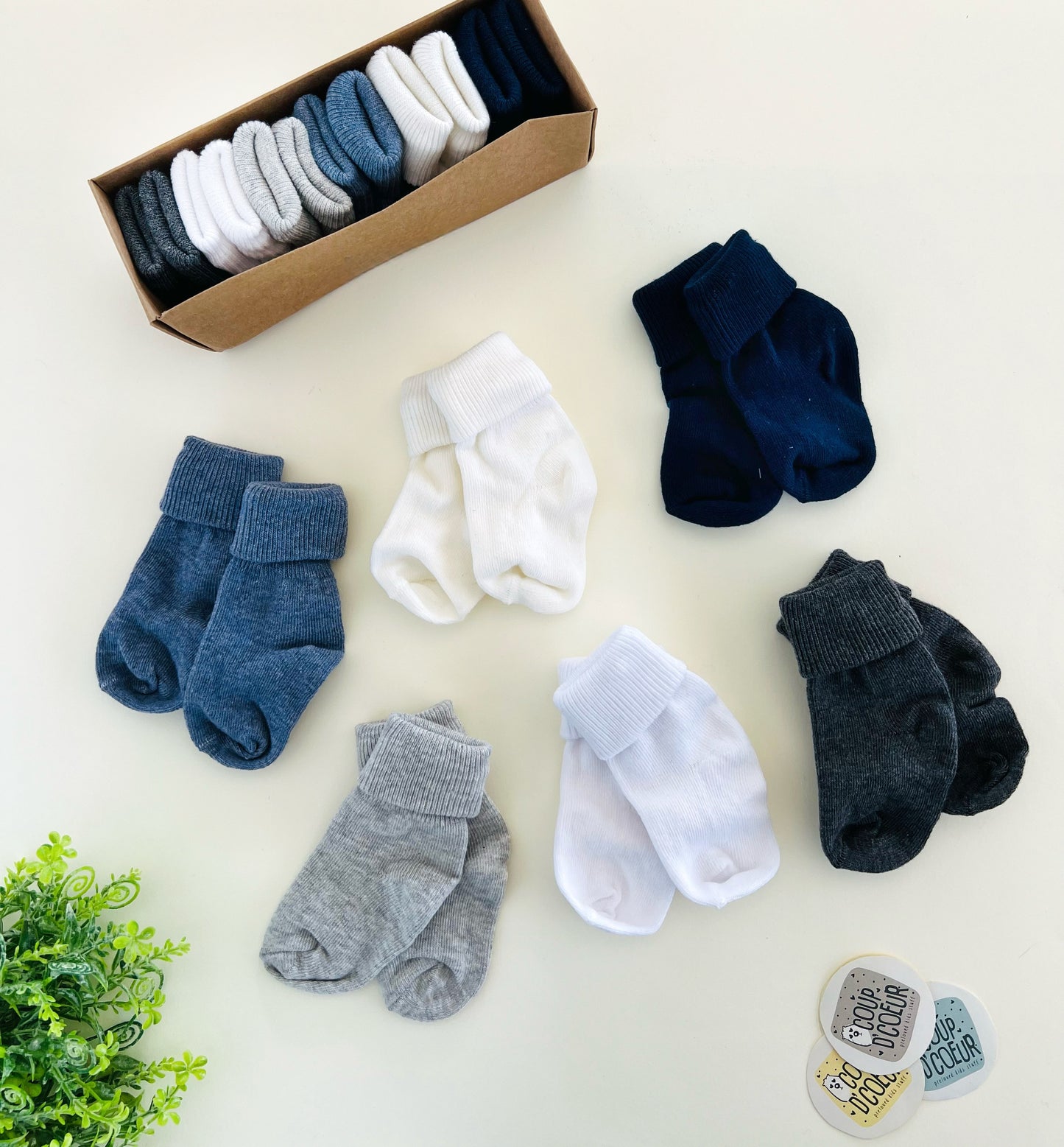 Pack of 6 socks