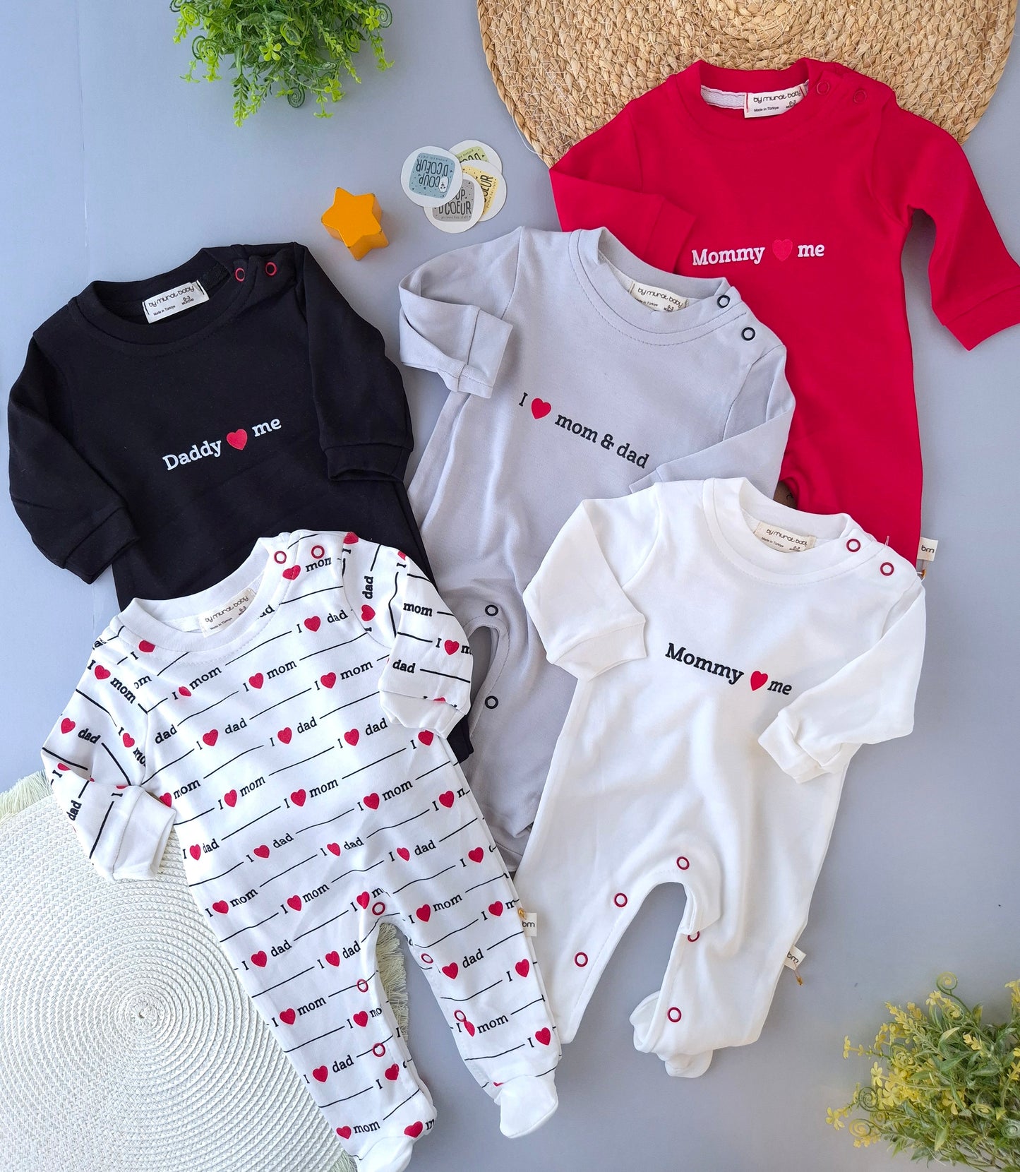 Mom Dad Overall