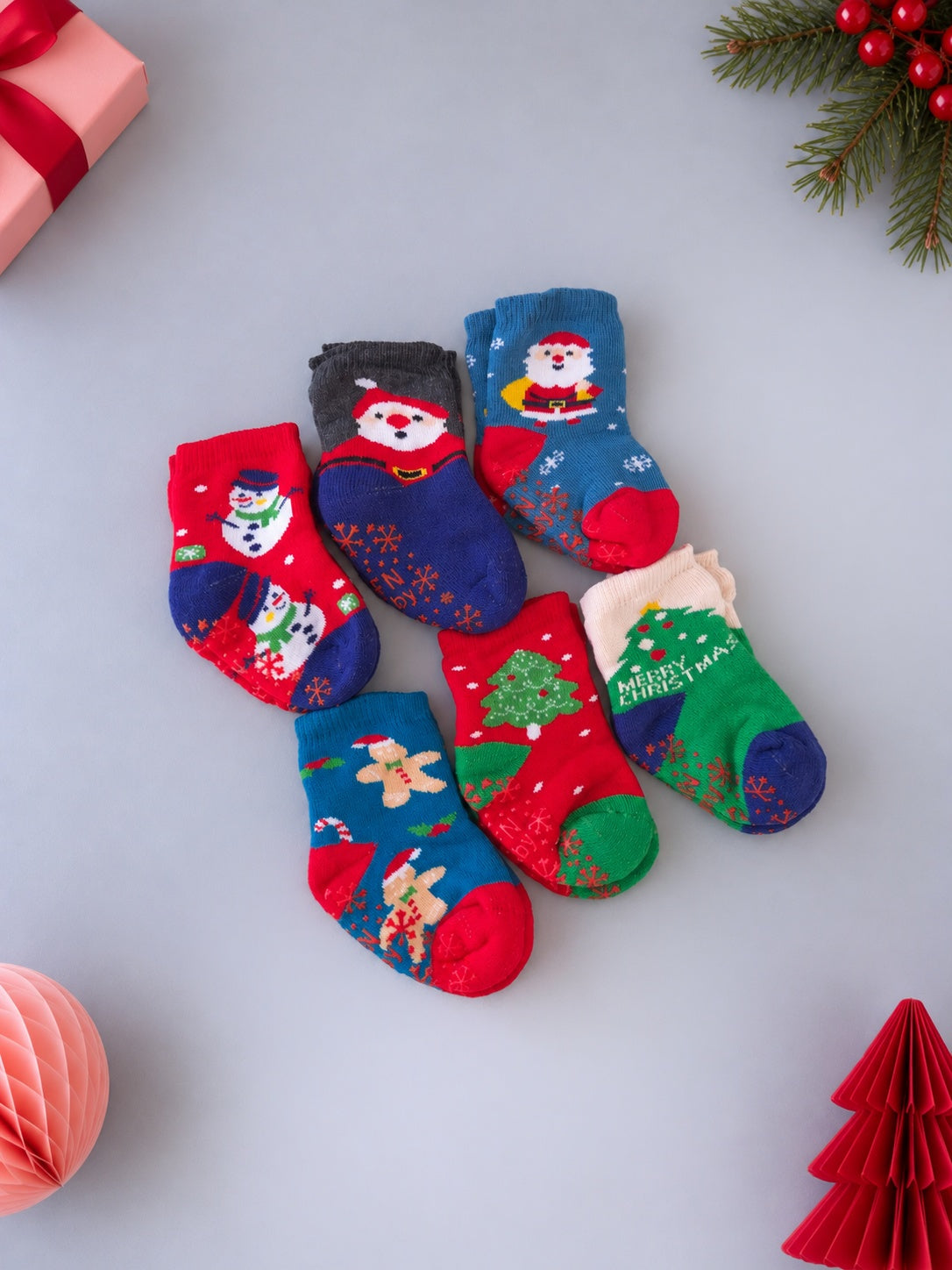 Jolly Little Toes Socks Set- 6 Pairs