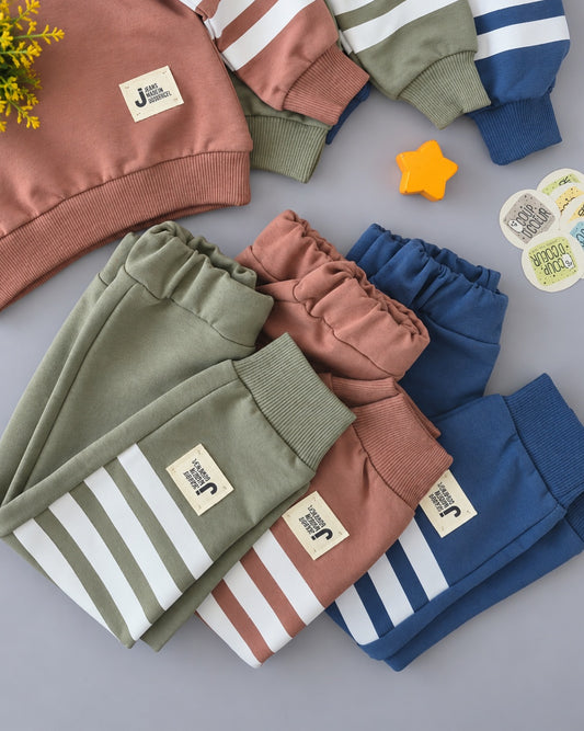 Stripes cotton pant