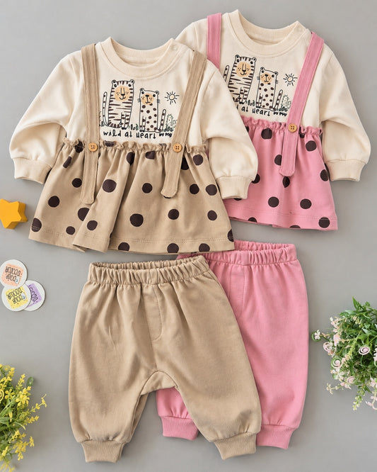 Wild at heart set- cotton